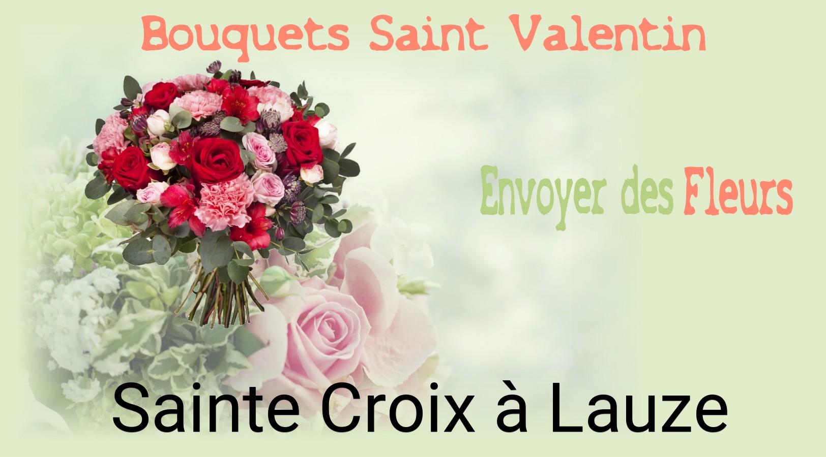 Roses de Saint-Valentin livrées à Sainte-Croix-à-Lauze